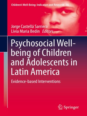 cover image of Psychosocial Well-being of Children and Adolescents in Latin America
